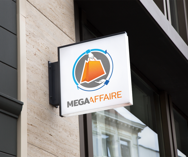 MEGA AFFAIRE LOGO devanture