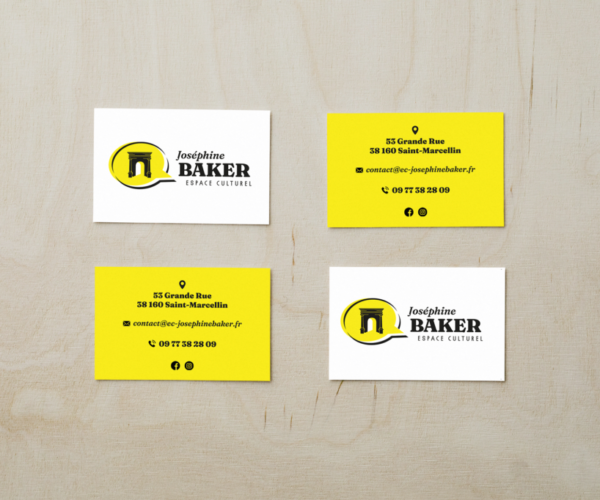 BAKER LIBRAIRIE carte de visite