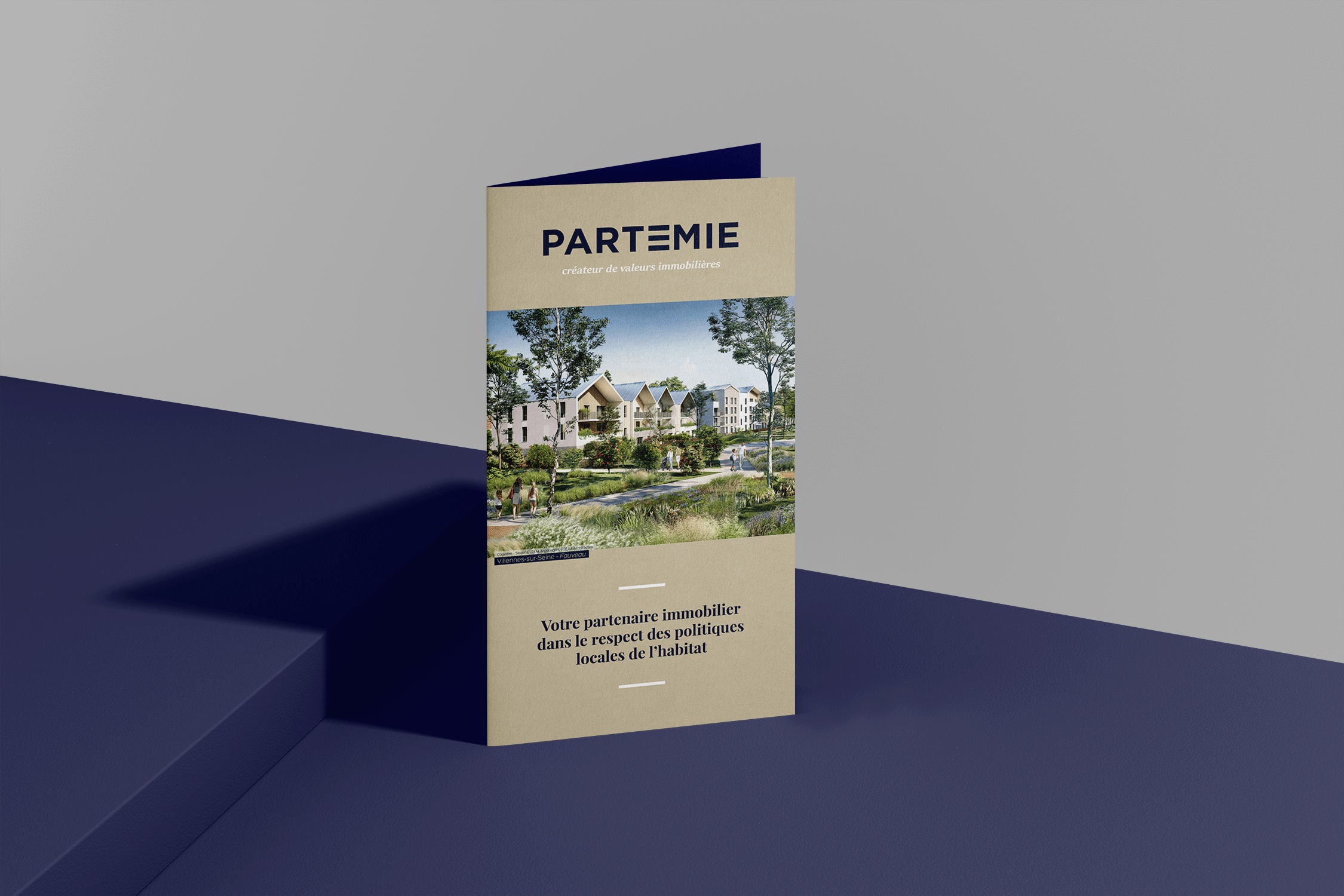 PARTEMIE - Création Flyer depliant brochure - design - graphisme - Grenoble